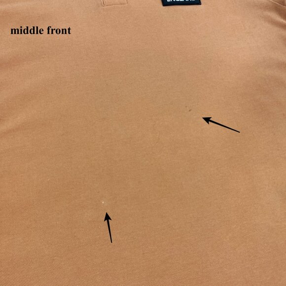 Polo Shirt Clay Tan colour Burberry London Mod style - Picture 5 of 6